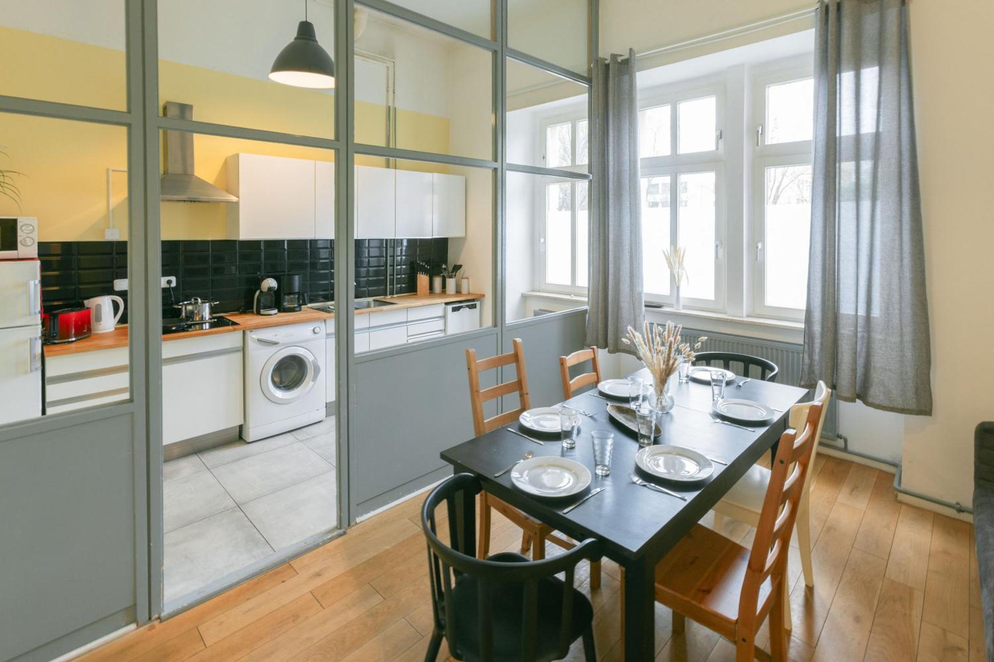 Apartmán Blue Chili 30 - Industrial Chic Im Coolen Wedding - Bis 7 Personen Berlín Exteriér fotografie
